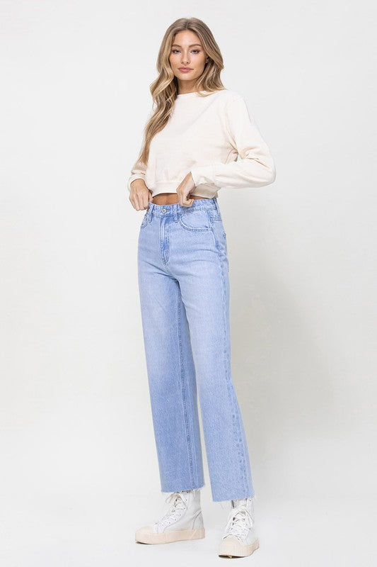 90's Vintage Ankle Flare Jeans