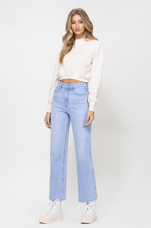 90's Vintage Ankle Flare Jeans