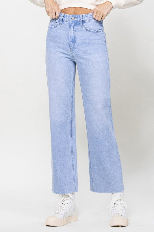 90's Vintage Ankle Flare Jeans