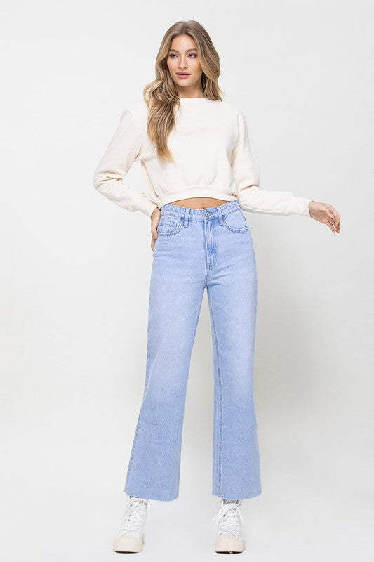 90's Vintage Ankle Flare Jeans