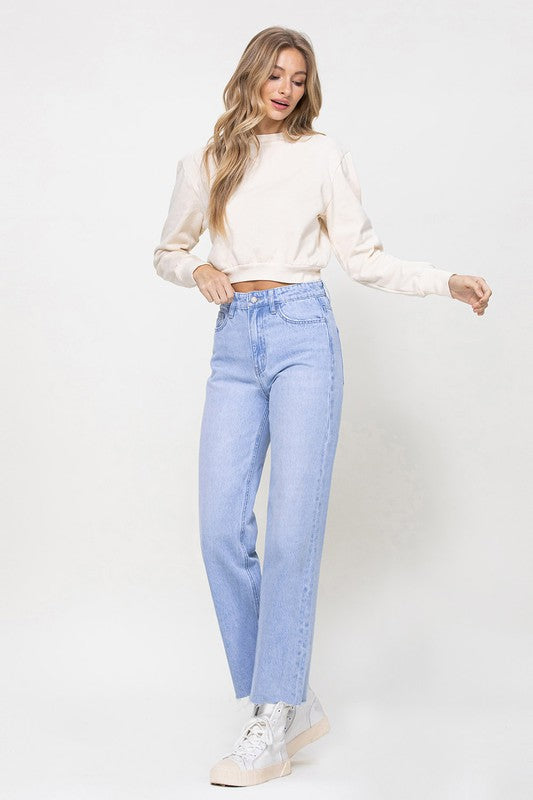 90's Vintage Ankle Flare Jeans