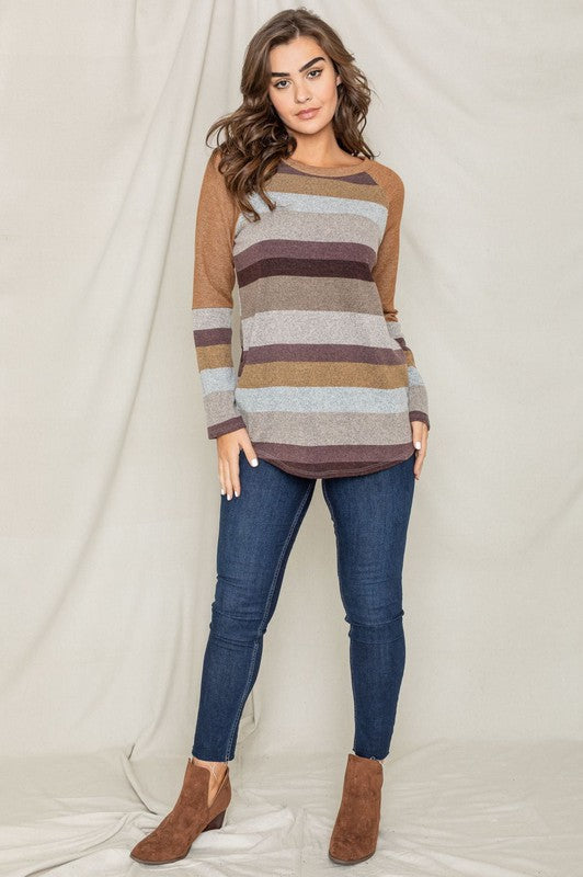 Multi Stripe Tunic