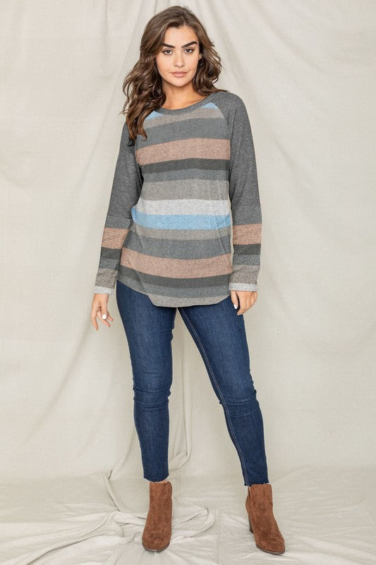 Multi Stripe Tunic