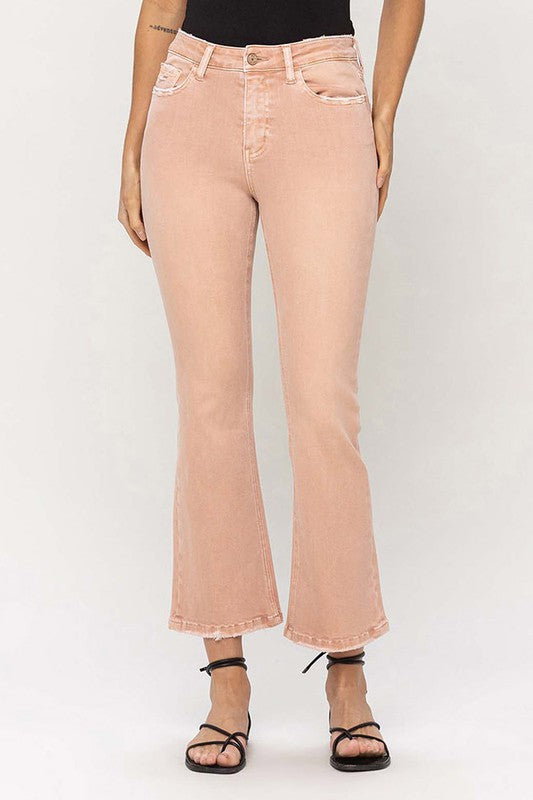 High Rise Kick Flare Jeans